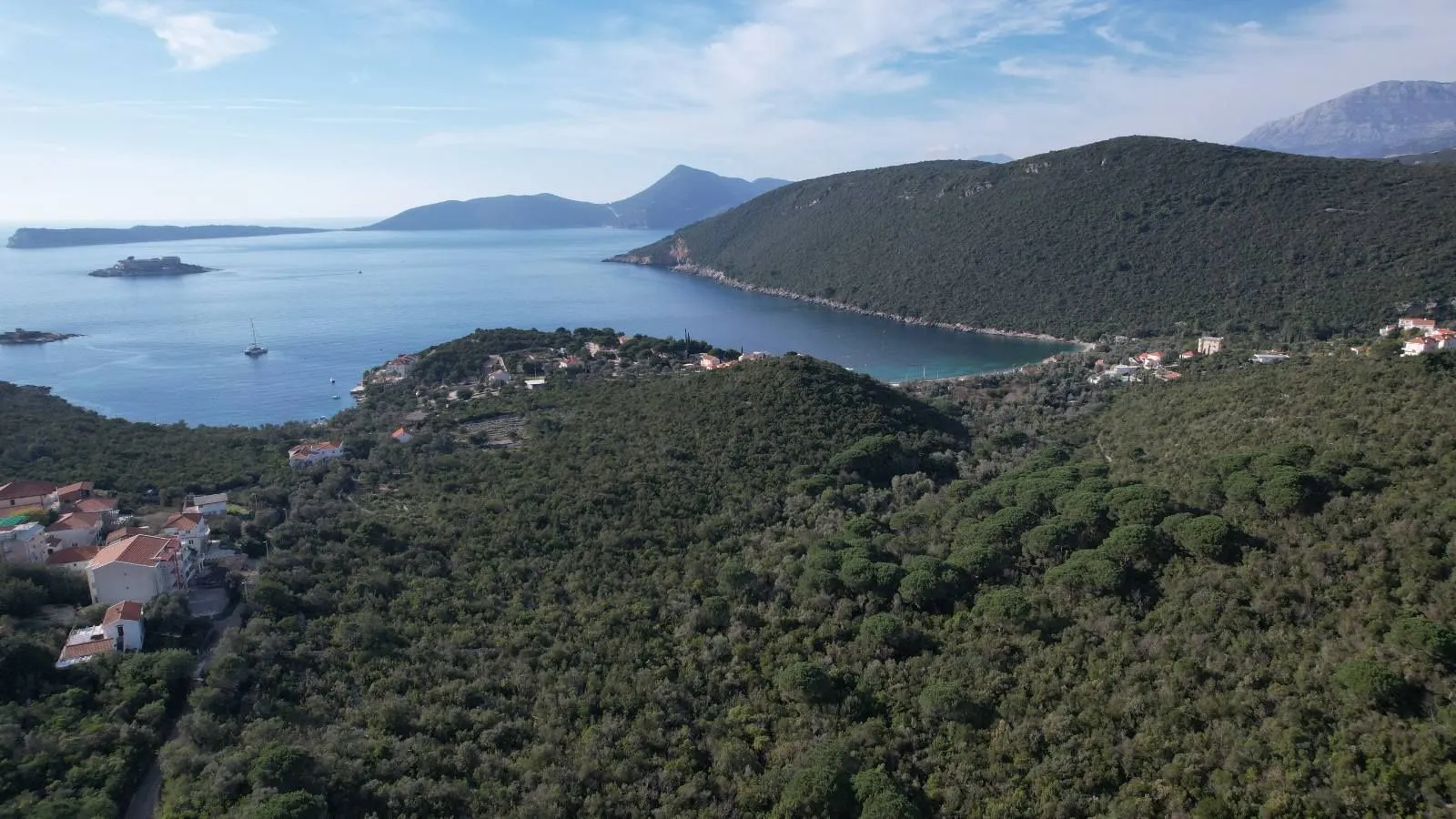 Prodaja, plac, 1034m², Luštica, Tivat