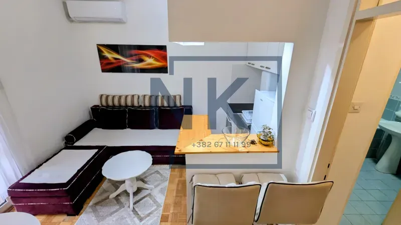 Izdavanje, jednosoban stan, 38m², Stari Aerodrom, Podgorica