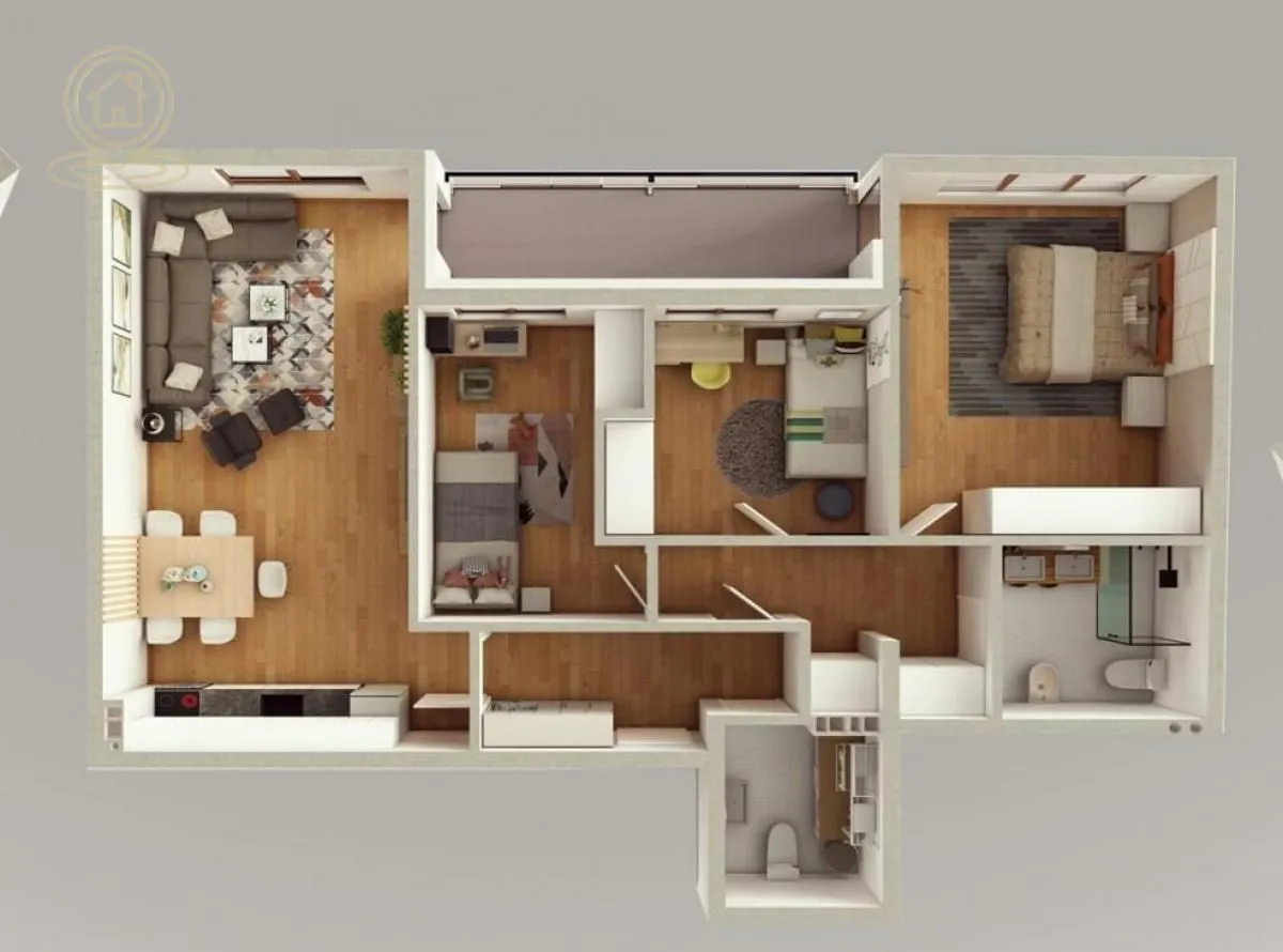 Sale, four bedroom apartment, 86m², Medijana, Niš