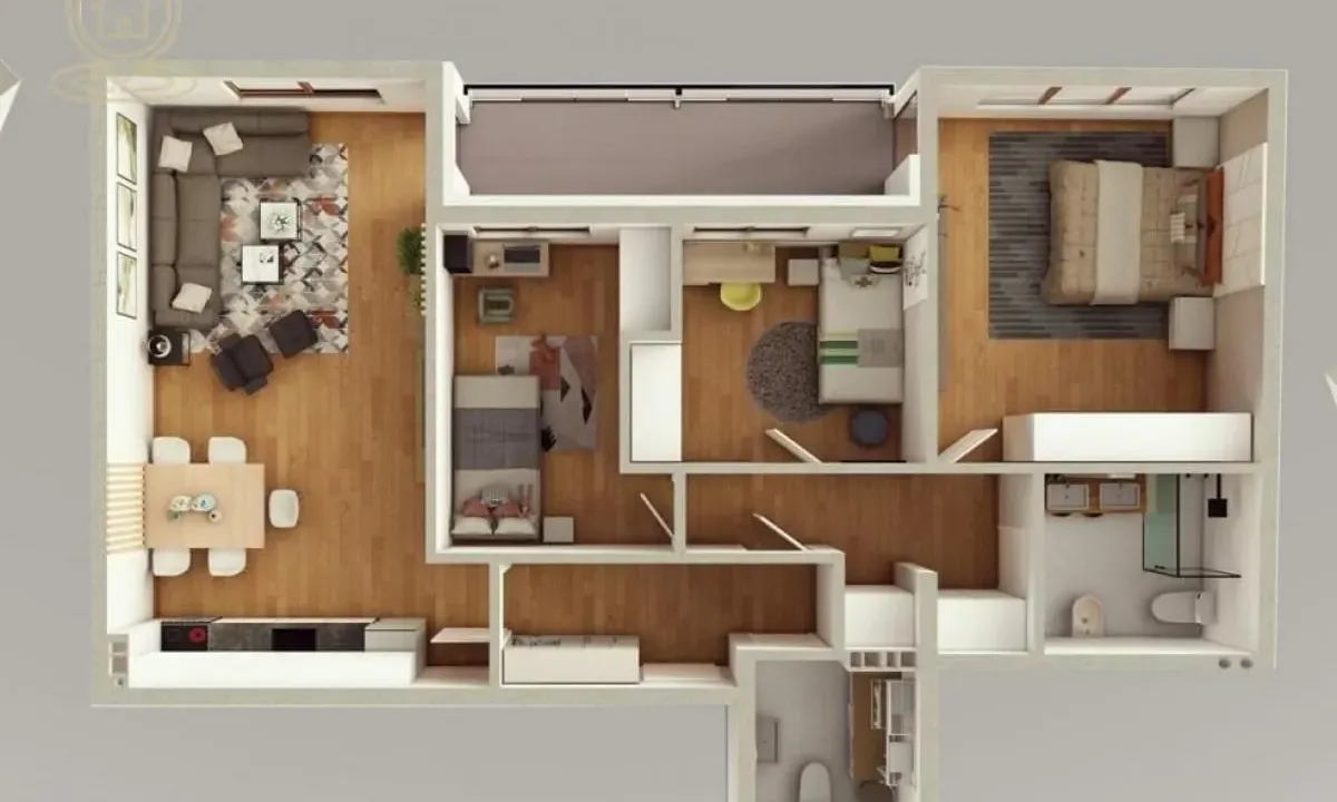 Sale, four bedroom apartment, 86m², Medijana, Niš