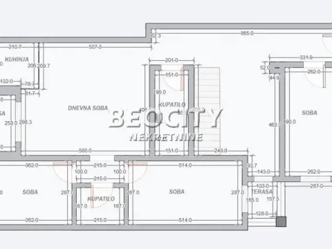Sale, four bedroom apartment, 118m², Autokomanda, Voždovac Sve Podlokacije - image 17