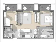 Sale, two bedroom apartment, 82m², Mainski Put, Budva - image 7