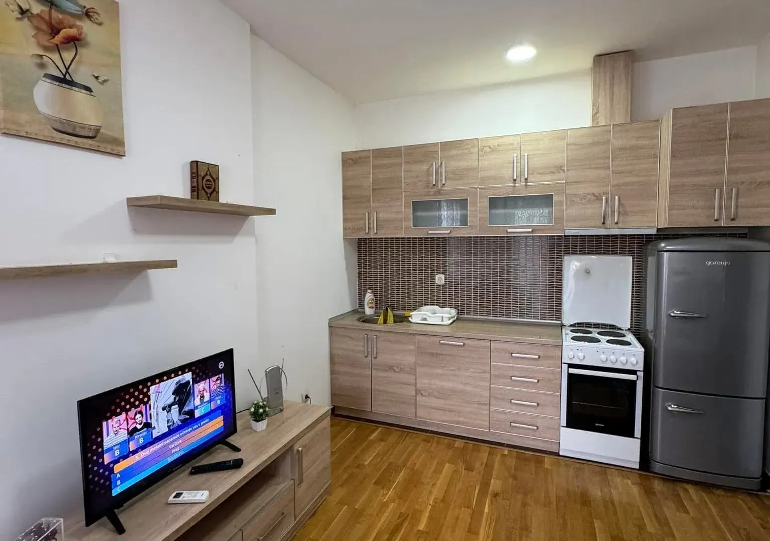 Rent, one bedroom apartment, 55m², Vezirov Most, Podgorica