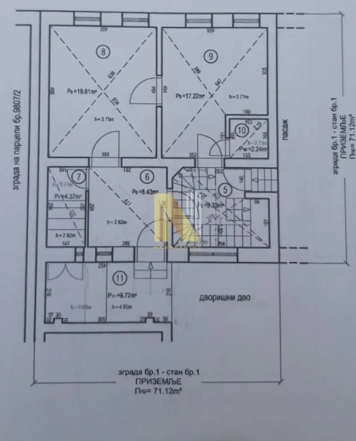 Prodaja, kuća, 199m², Socijalno, Novi Sad Sve Podlokacije