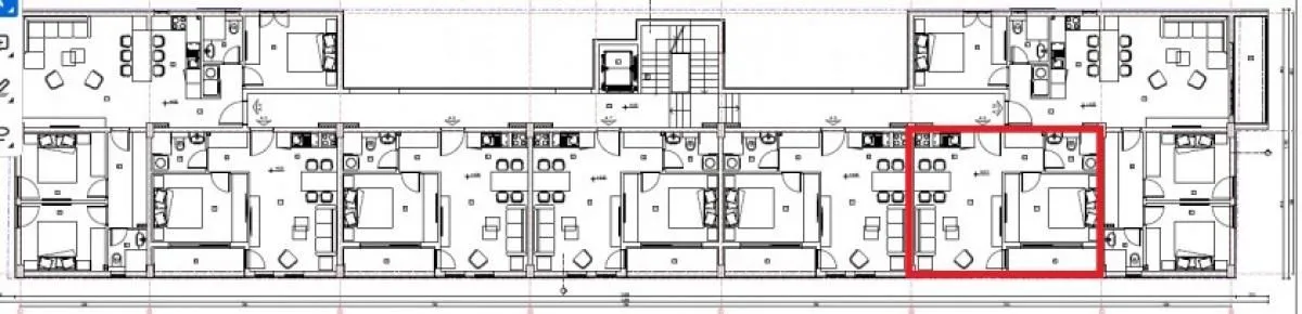 Sale, one bedroom apartment, 42m², Budva, Crna Gora