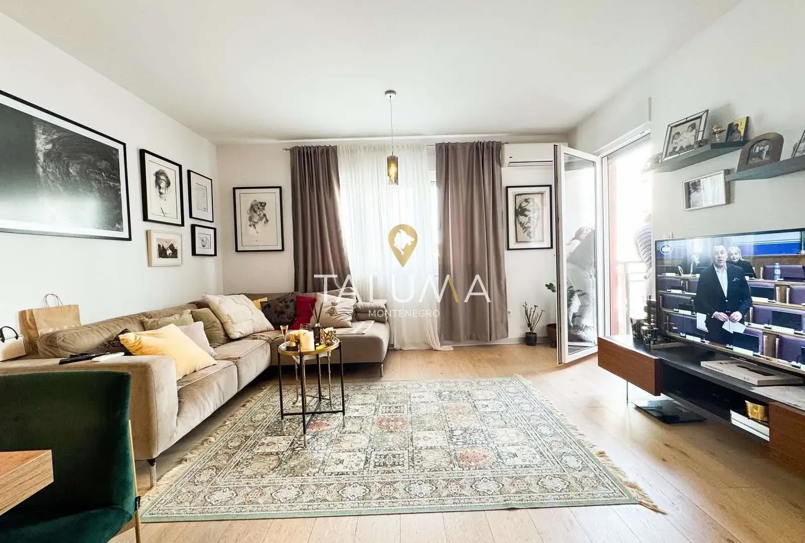 Prodaja, dvosoban stan, 63m², Blok 9, Podgorica