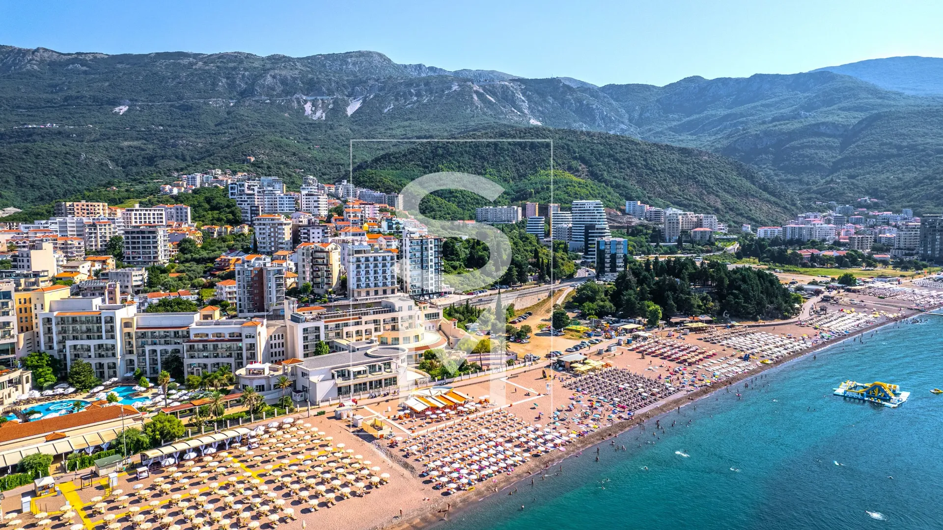 Daily-rent, one bedroom apartment, 36m², Bečići, Budva