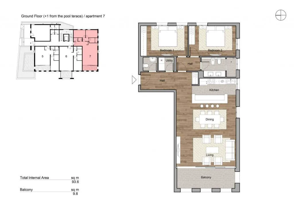 Prodaja, stan, 56m², Tivat, Crna Gora