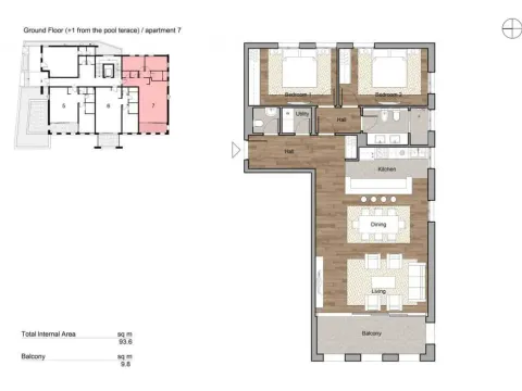 Prodaja, stan, 56m², Tivat, Crna Gora - image 11