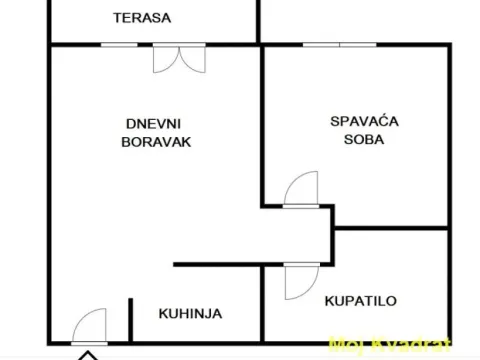 Izdavanje, dvosoban stan, 57m², Savski Venac, Beograd - image 10