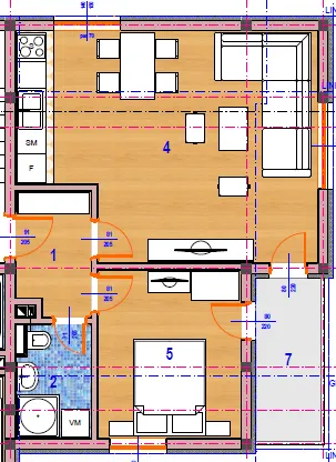 Prodaja, jednosoban stan, 50m², Donja Vrežina, Niš