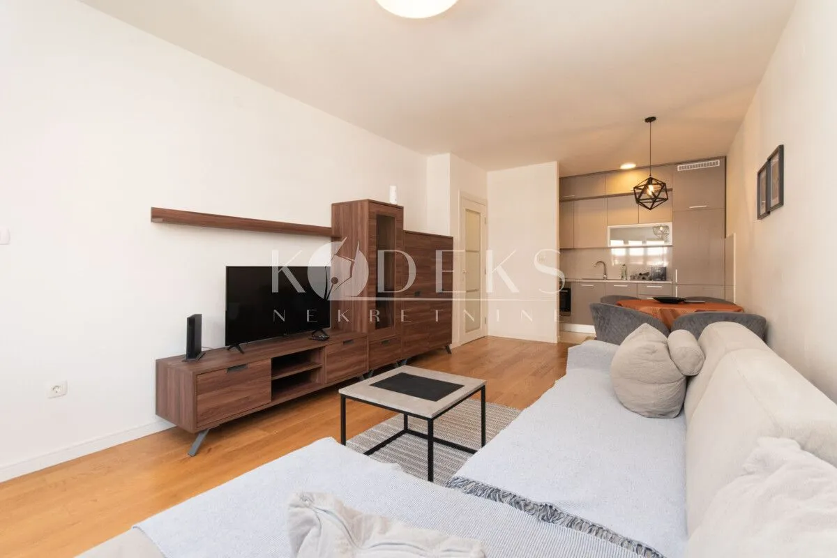 Rent, one bedroom apartment, 49m², Central Point, Podgorica