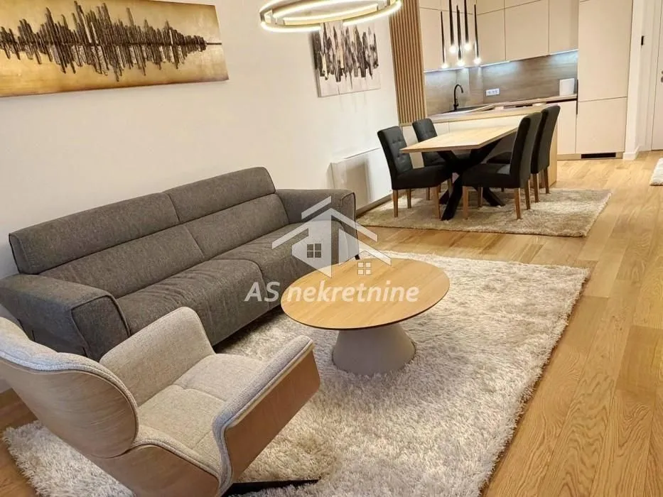 Rent, two bedroom apartment, 56m², Banovo Brdo, Beograd