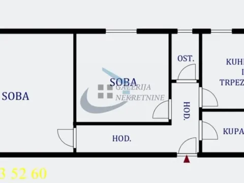 Prodaja, dvosoban stan, 55m², Višnjička Banja, Palilula Sve Podlokacije - image 5