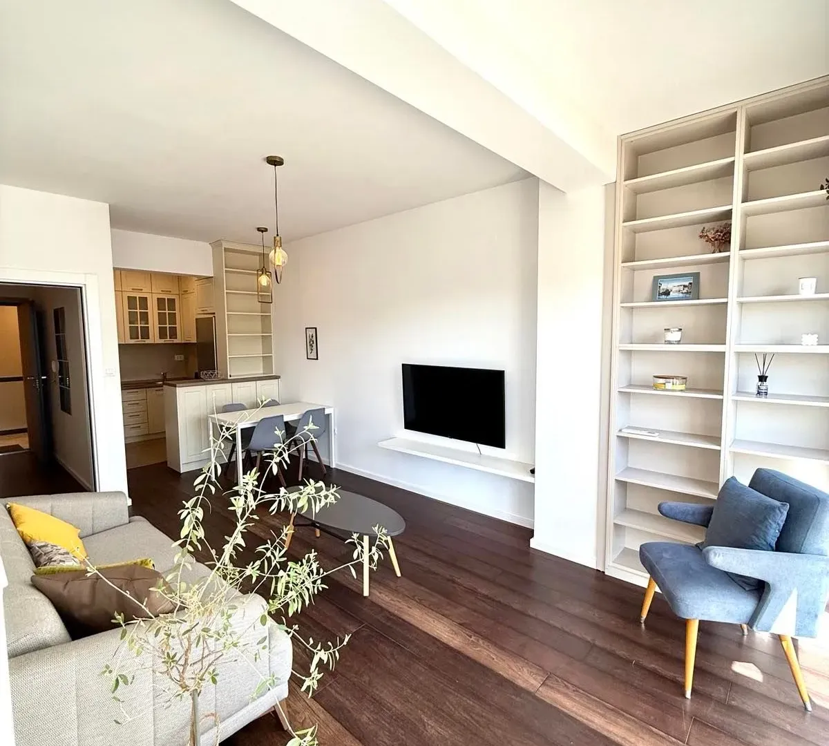 Rent, one bedroom apartment, 48m², Vezirov Most, Podgorica