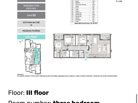 Sale, three bedroom apartment, 234m², Centar, Podgorica - image 3