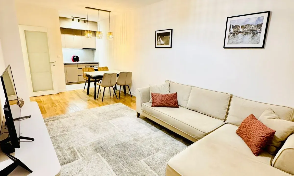 Rent, one bedroom apartment, 48m², Central Point, Podgorica