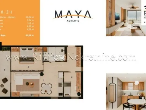 Prodaja, jednosoban stan, 4856m², Kumbor, Herceg Novi - image 9