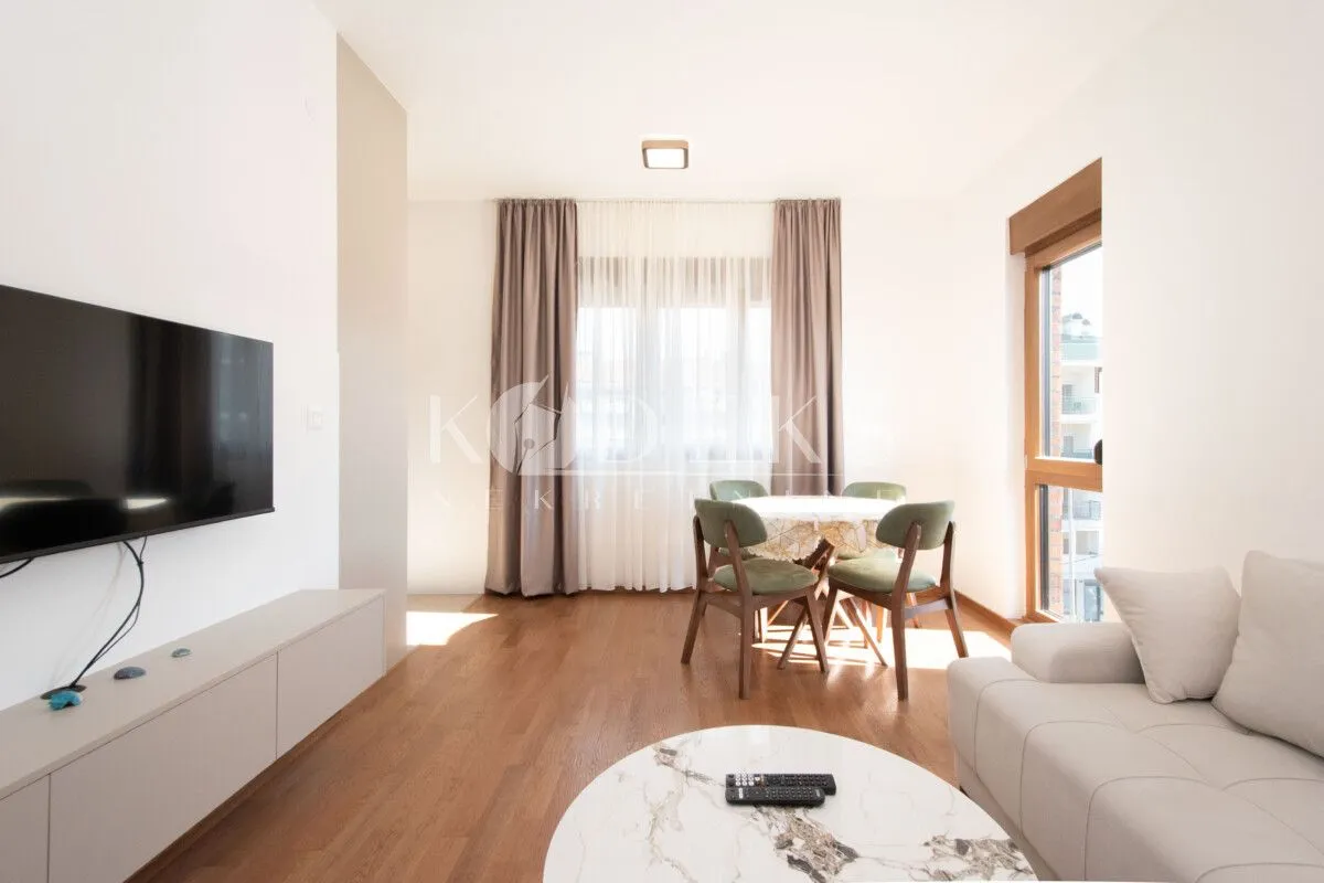 Izdavanje, jednosoban stan, 46m², Vezirov Most, Podgorica