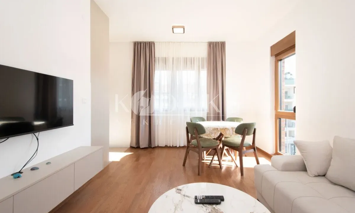 Izdavanje, jednosoban stan, 46m², Vezirov Most, Podgorica