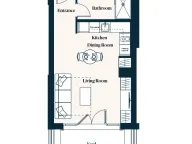Sale, studio apartment, 32m², Tivat, Crna Gora - image 2