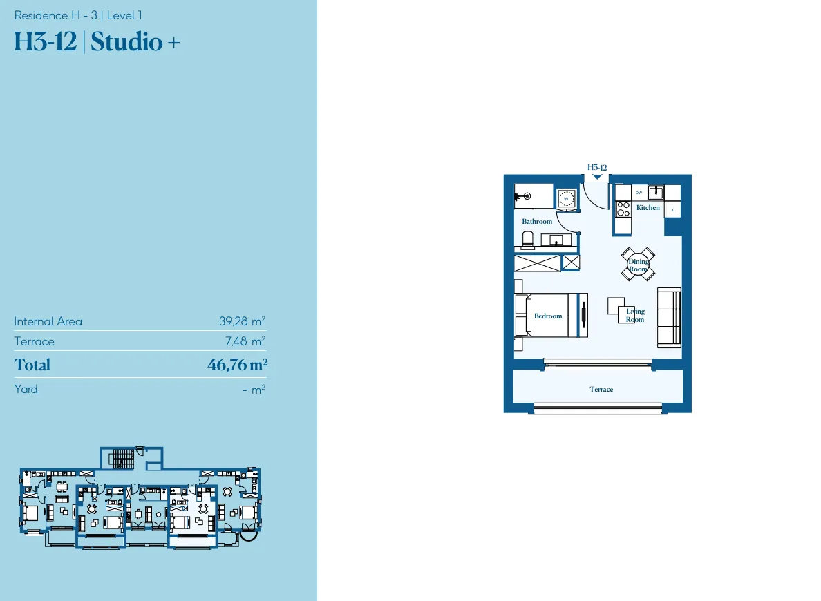 Prodaja, stan, 47m², Luštica Bay, Tivat