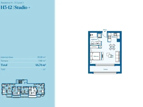 Prodaja, stan, 47m², Luštica Bay, Tivat - image 10