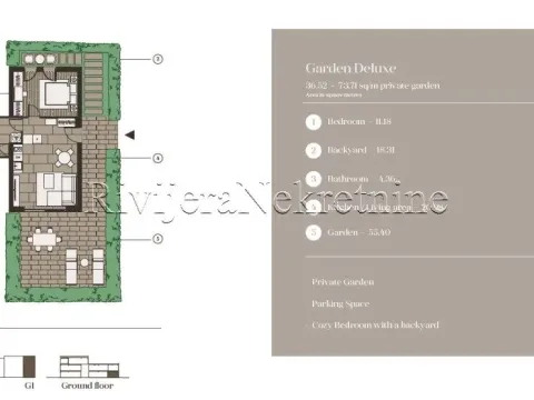 Sale, apartment, 41m², Tivat, Crna Gora - image 2