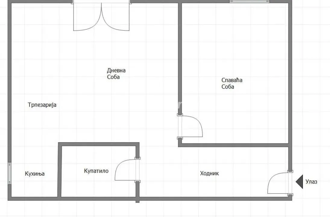 Sale, two bedroom apartment, 40m², Futog, Novi Sad Sve Podlokacije