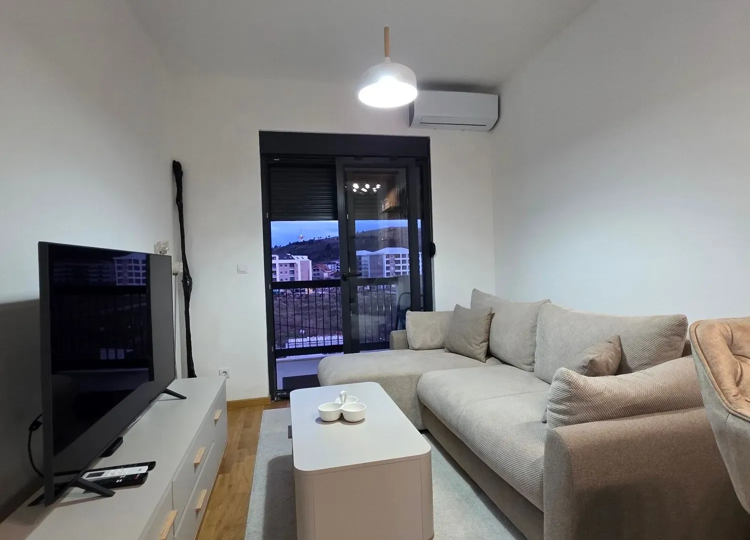 Rent, one bedroom apartment, 37m², Zabjelo, Podgorica
