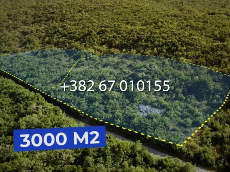 Prodaja, plac, 400m², Vranovići, Kotor