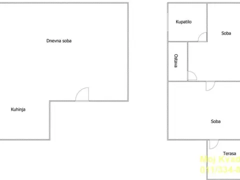 Sale, three bedroom apartment, 125m², Kalemegdan, Beograd - image 11