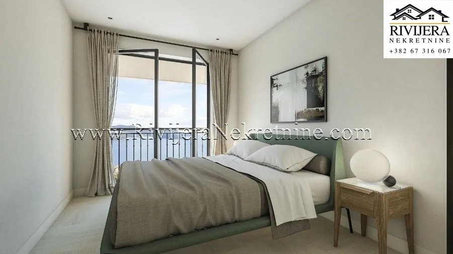 Prodaja, dvosoban stan, 88m², Tivat, Crna Gora