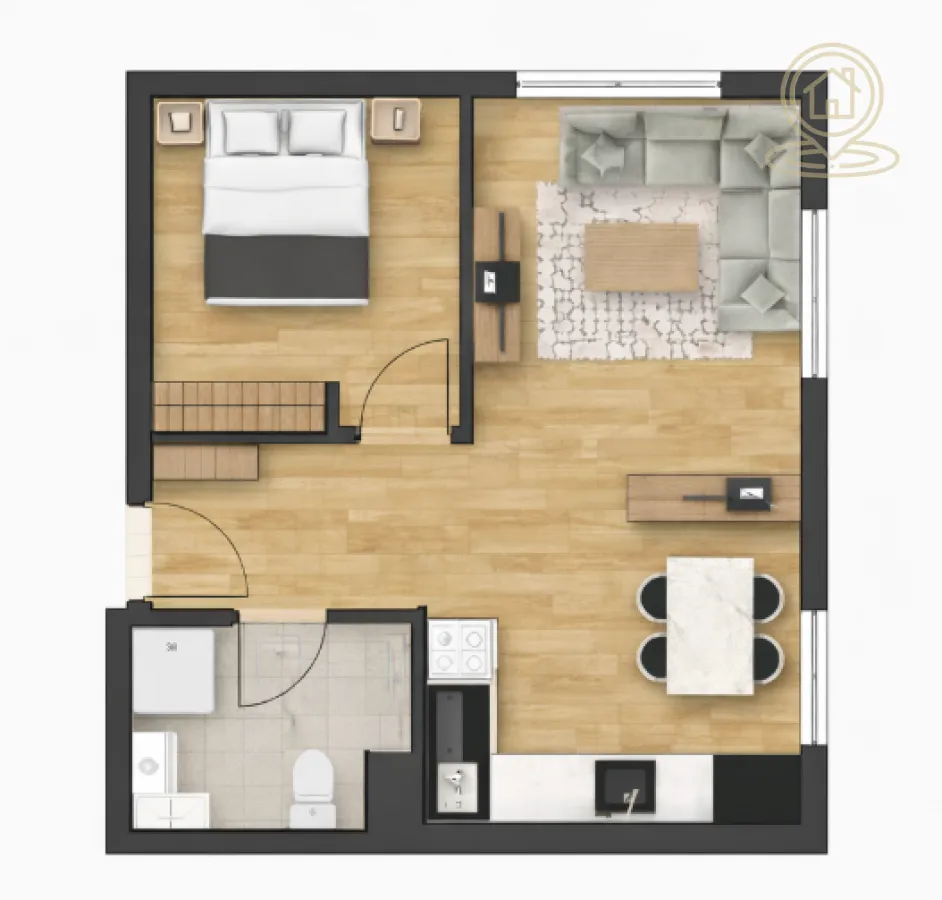 Prodaja, jednosoban stan, 47m², Raj, Vrnjačka Banja