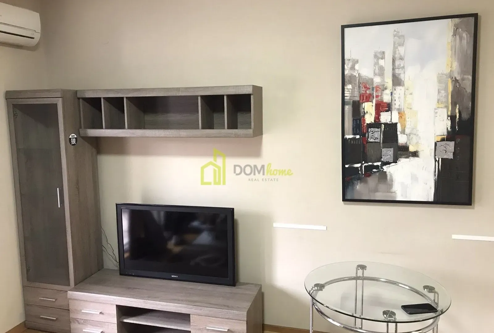 Rent, studio apartment, 33m², City Kvart, Podgorica
