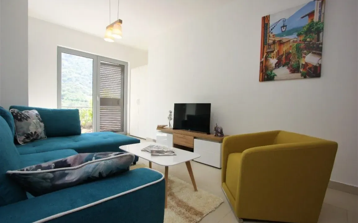 Rent, one bedroom apartment, 55m², Morinj, Kotor