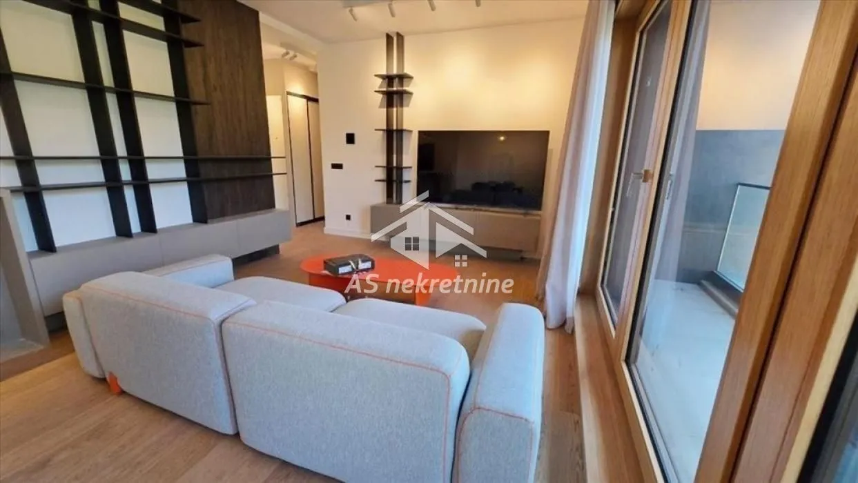 Rent, two bedroom apartment, 66m², Savski Venac, Beograd