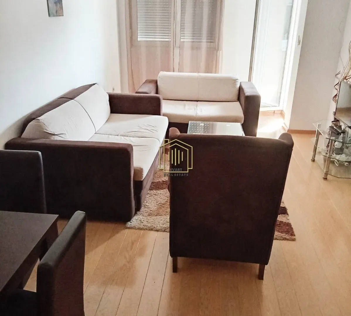 Rent, one bedroom apartment, 48m², City Kvart, Podgorica