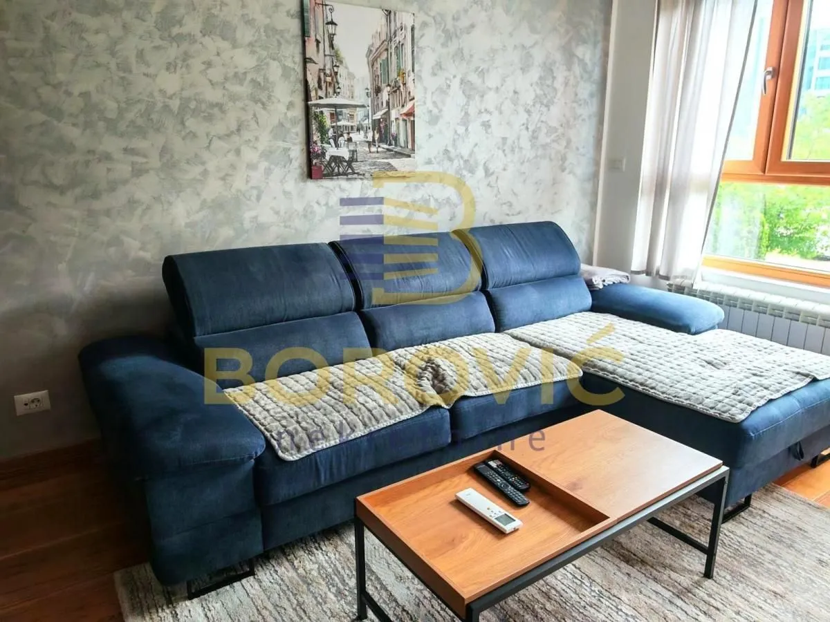 Rent, two bedroom apartment, 48m², Novi Beograd Blok 65, Novi Beograd Sve Podlokacije