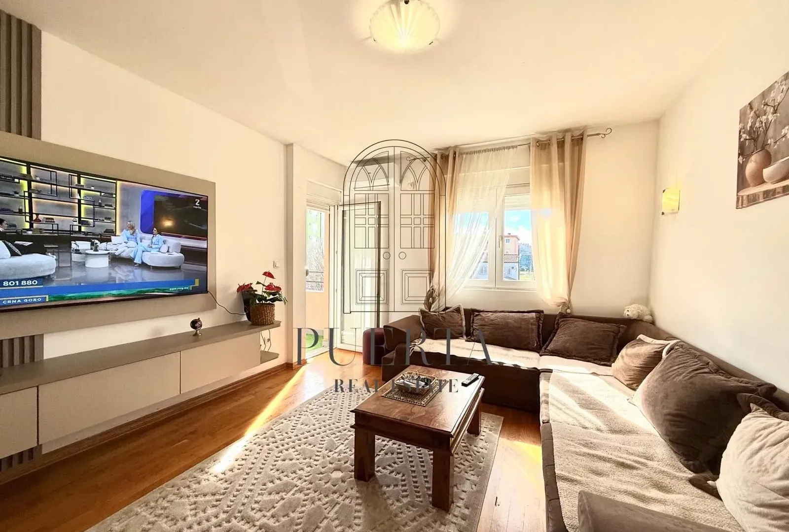 Izdavanje, jednosoban stan, 50m², Zabjelo, Podgorica