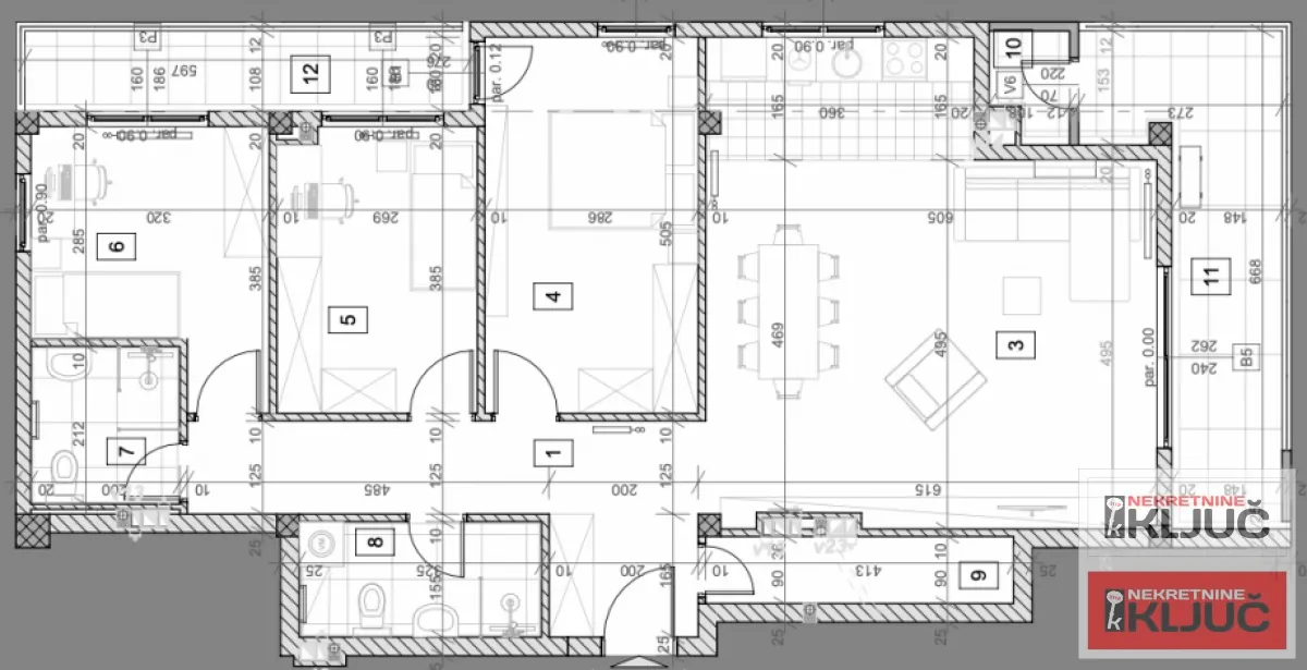 Prodaja, četvorosoban stan, 110m², Salajka, Novi Sad Sve Podlokacije