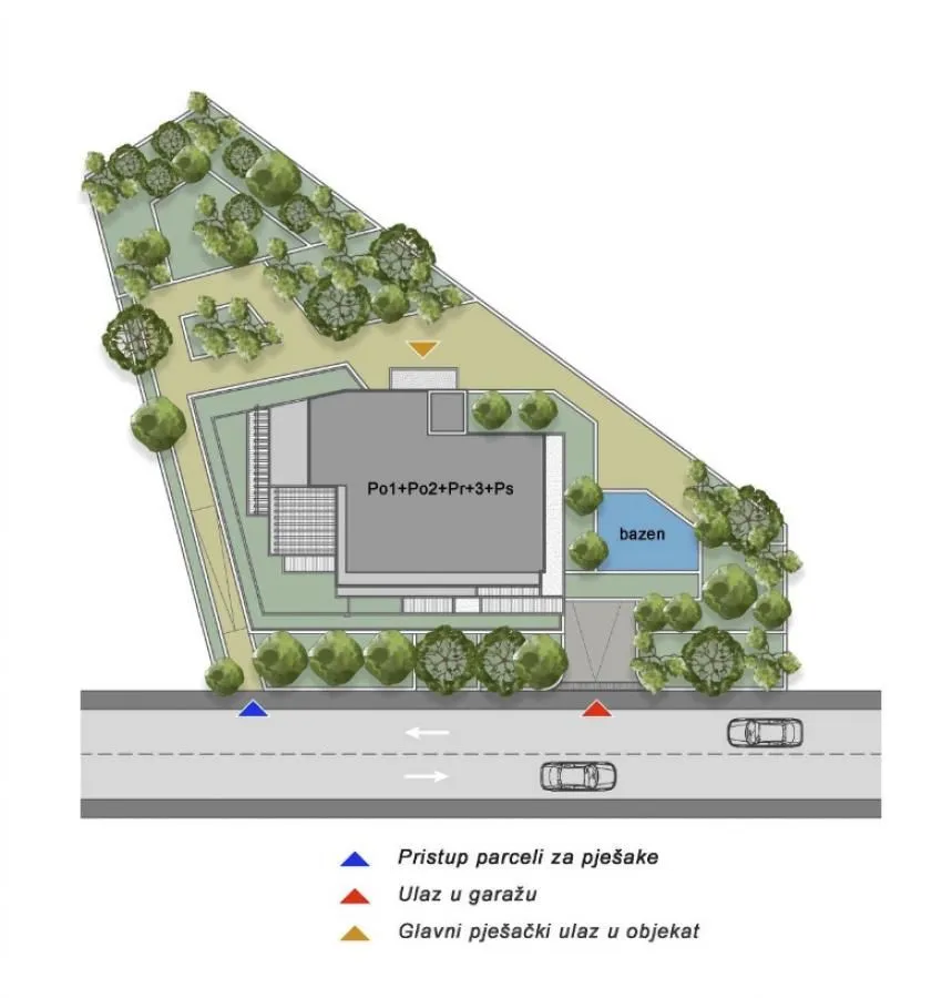 Prodaja, dvosoban stan, 98m², Tivat, Crna Gora