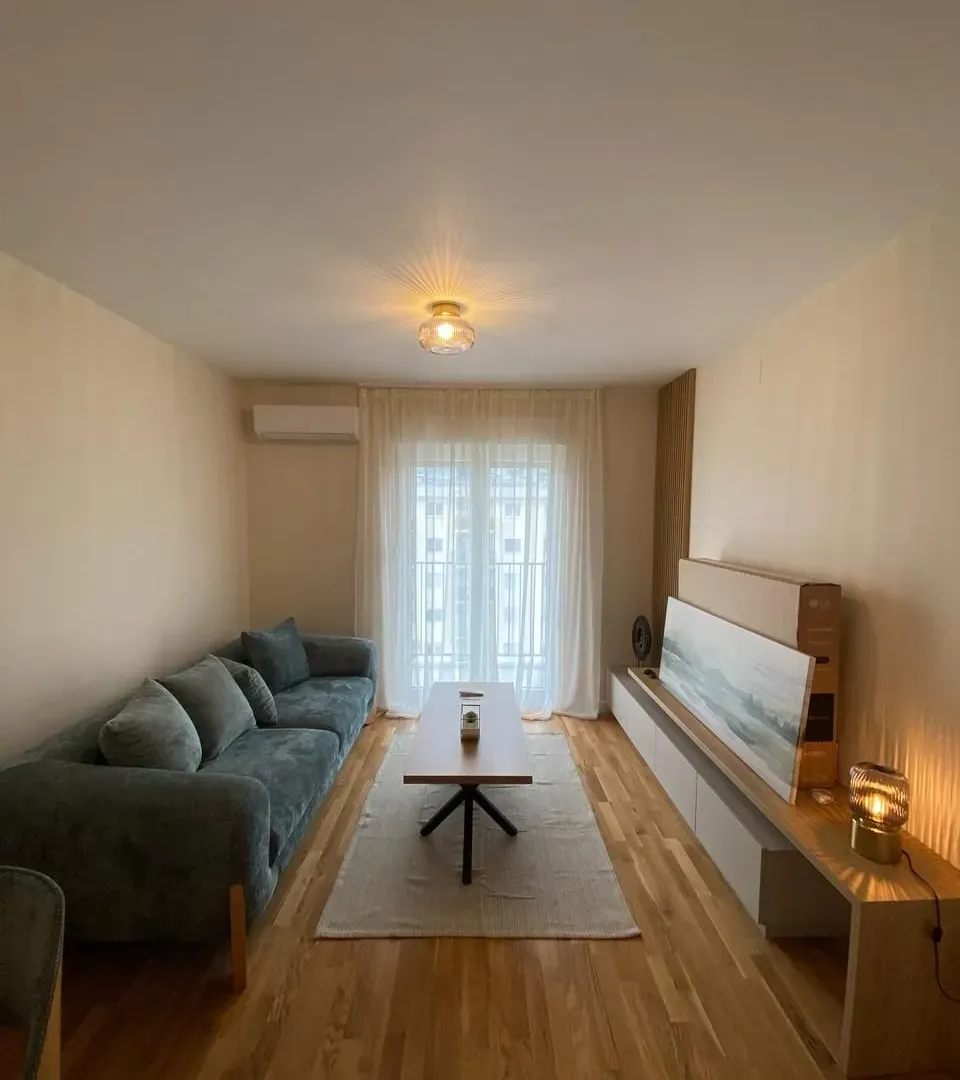 Rent, one bedroom apartment, 40m², Pobrežje, Podgorica