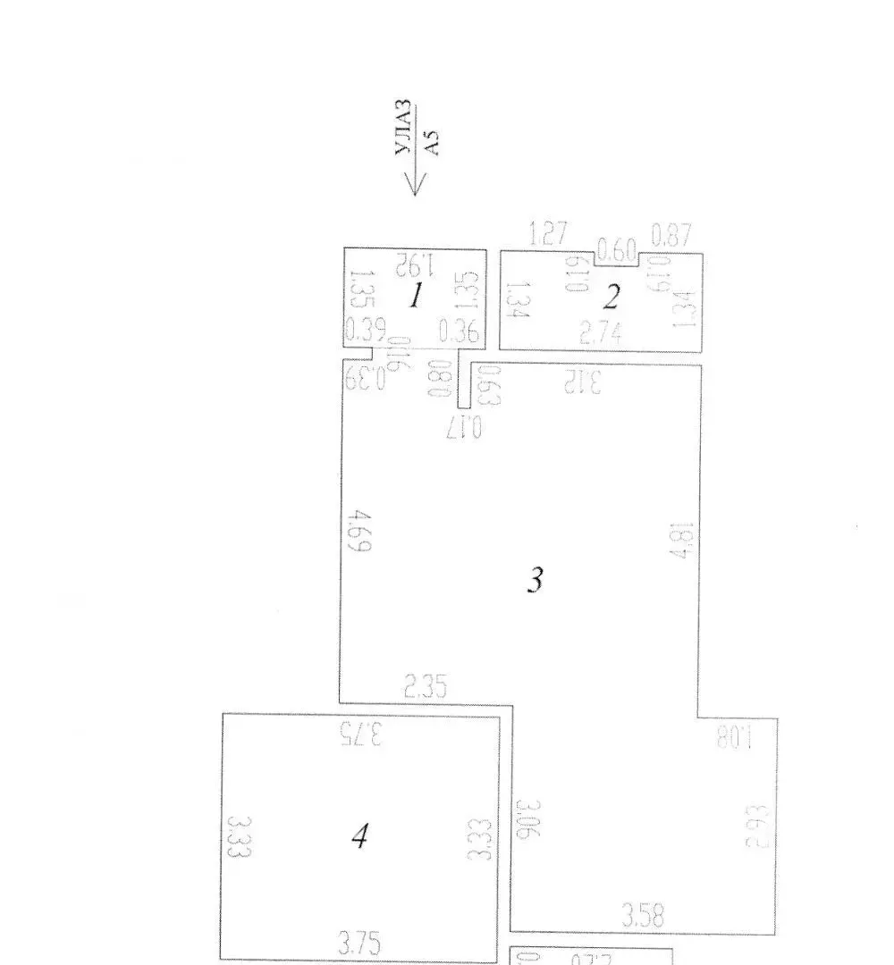 Sale, two bedroom apartment, 59m², Banja Vrdnik, Irig
