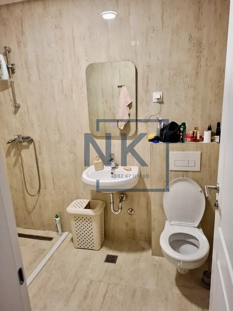 Izdavanje, jednosoban stan, 43m², Zabjelo, Podgorica