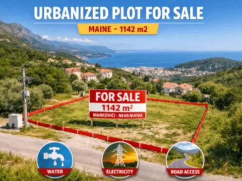 Prodaja, plac, 1142m², Budva, Crna Gora - image 3