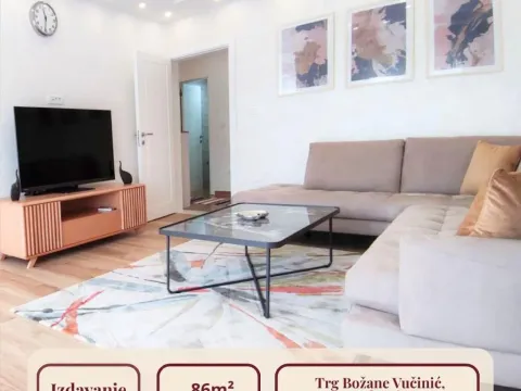 Rent, two bedroom apartment, 86m², Centar, Podgorica - image 1