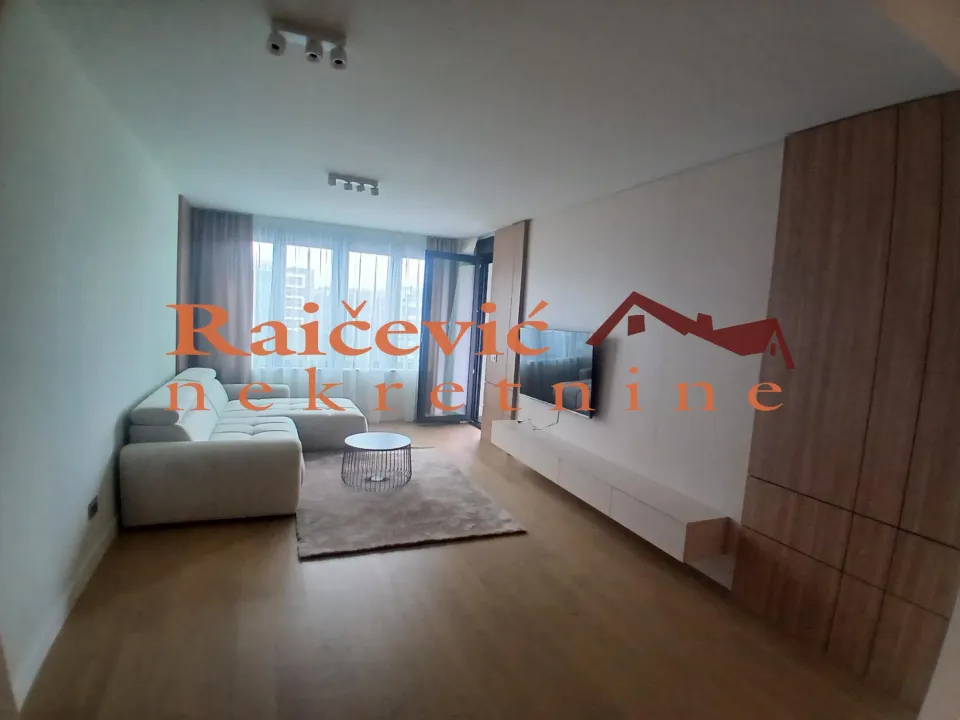 Izdavanje, dvosoban stan, 55m², Novi Beograd Blok 65, Novi Beograd Sve Podlokacije