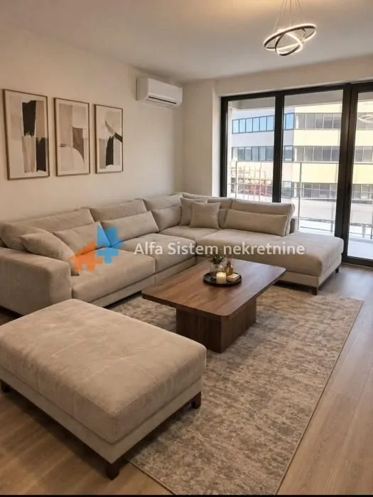 Rent, two bedroom apartment, 57m², Savski Venac, Beograd