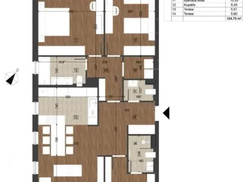 Prodaja, trosoban stan, 120m², Podgorica, Crna Gora - image 8